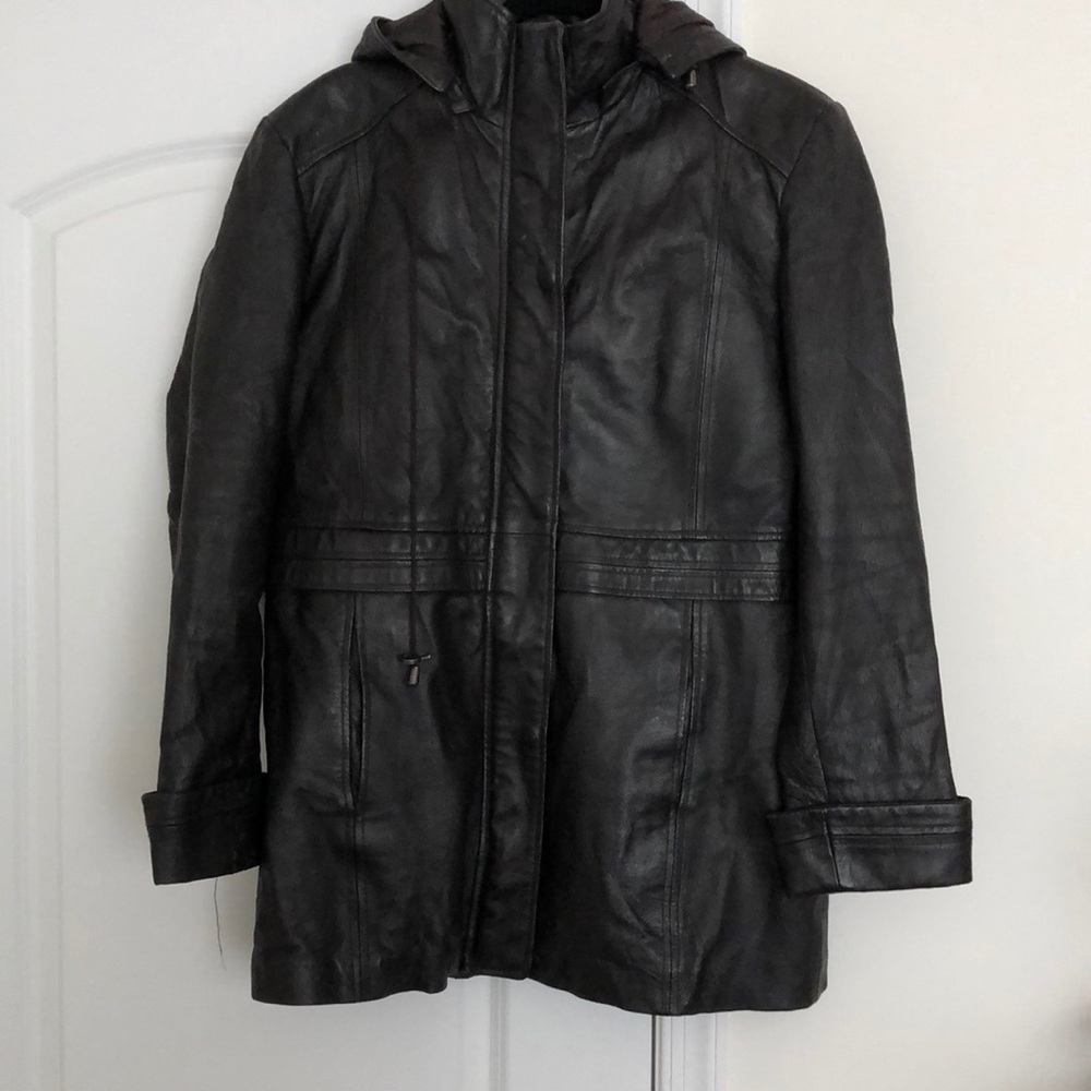 Ladies size M Leather jacket